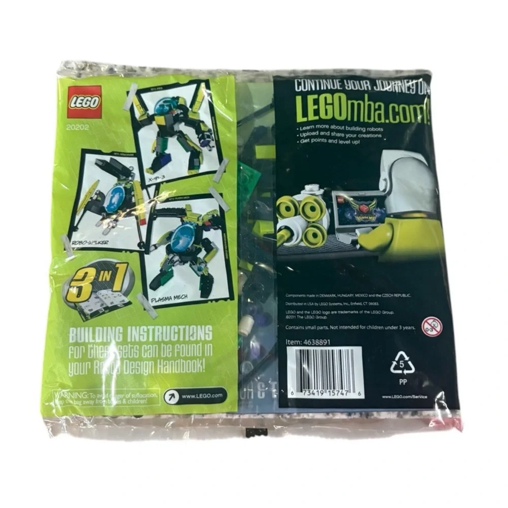 LEGO Master Builder Academy Set #20216 Robot & Micro Designer
